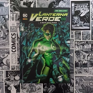 HQ - Lanterna Verde (5 EDIÇÕES) (A NOITE MAIS DENSA) (DC DELUXE) - QUADRINHOS - DC COMICS