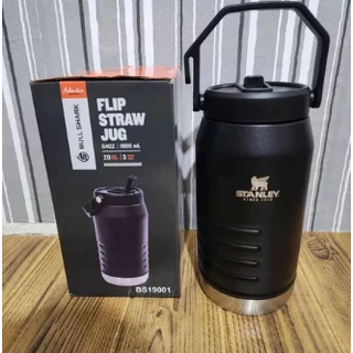 garrafa térmica stanley 2,200 Litros bico canudo + COPO STANLEY DA COR DA GARRAFA que dura 5 dias com gelo + brinde
