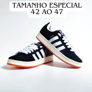 Tênis Casual Premium Masculino Numeração Especial 42 43 44 45 46 47 Confortável Super Promoção Grade Grande Leve Confortável