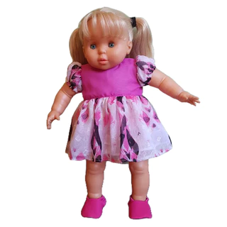 Vestido Bebe Reborn Brinquedo Infantil Menina Boneca de 45 cm a 55 cm Roupas e Acessórios Várias Cores