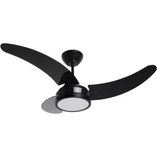 Ventilador De Teto Tron Búzios Max Silencioso 130W Preto