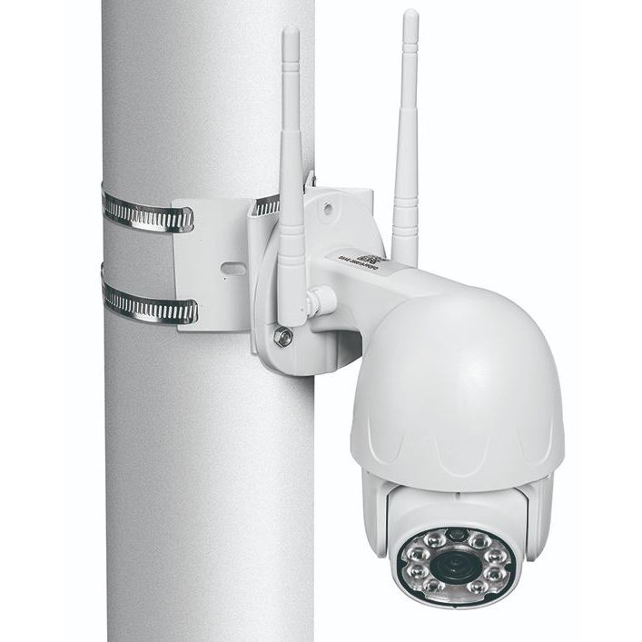 Suporte De Poste / Mastro Câmera De Vigilância Cctv | Shopee Brasil