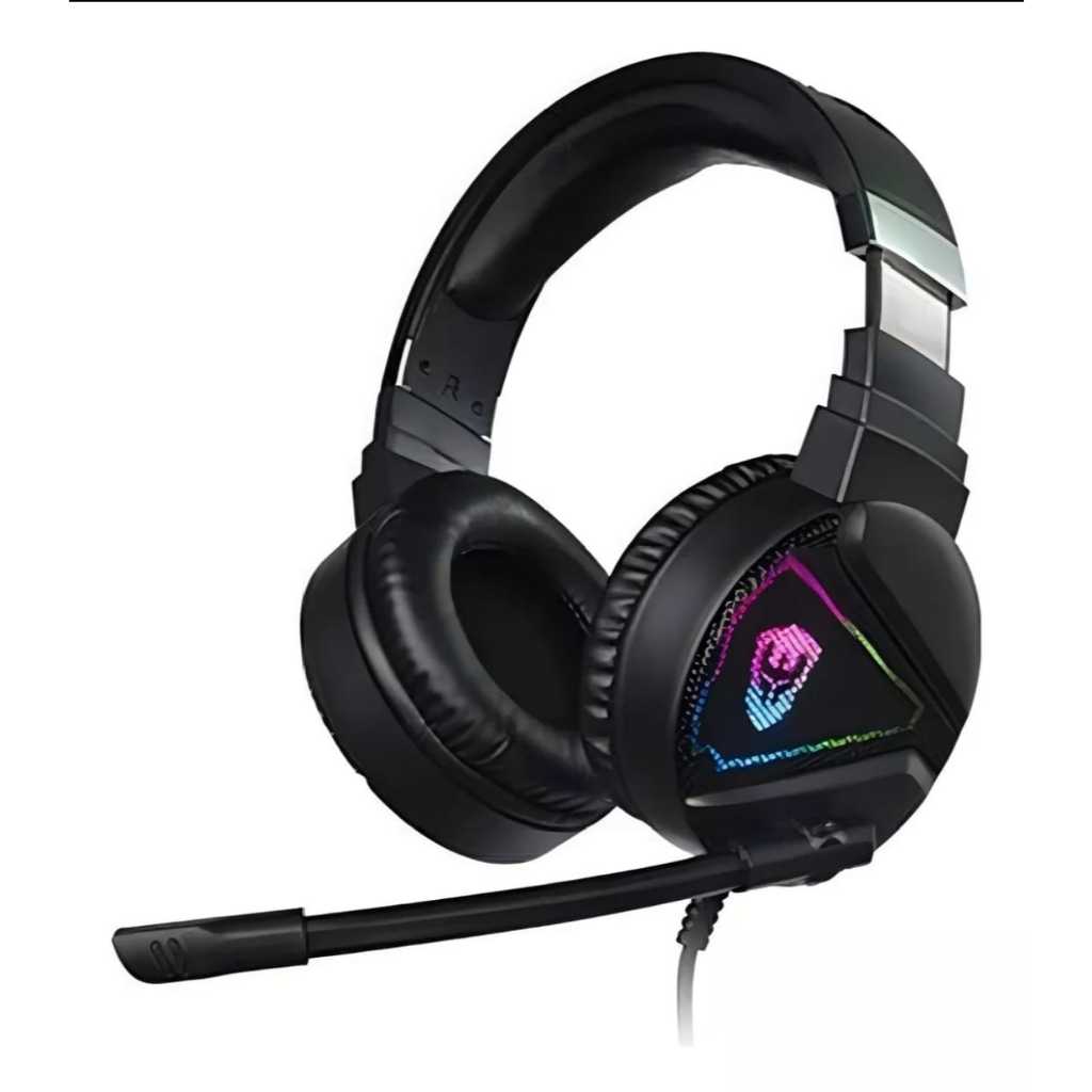 Fone De Ouvido Headset Gaming King Fight Gh-530 Rgb Com Fio