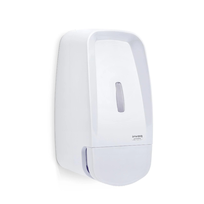 Saboneteira Sabonete Líquido Álcool Gel Dispenser Invoq Compacto Branco
