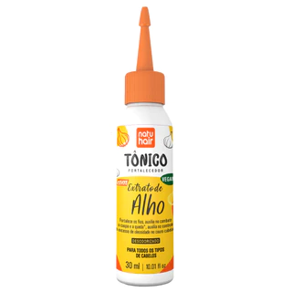 Tônico Capilar Fortalecedor Extrato Alho Natuhair 30ml