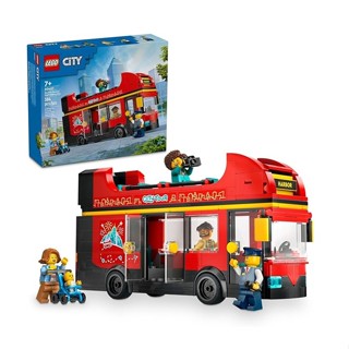 Lego City Ônibus Turístico Vermelho de Dois Andares - 60407 em Oferta na Shopee