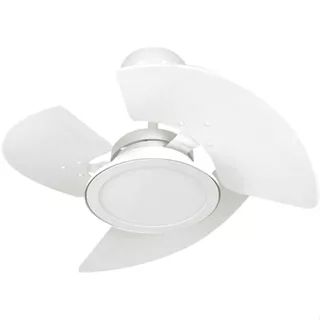 Ventilador De Teto Tron Aventador Lustre Led Branco