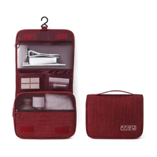 Novo OFerta Bolsa Portatil Necessaire Organizadora Feminina Para Maquiagem Para/Viagem de Negócios/Viagem/Diversas Cores em Oferta na Shopee