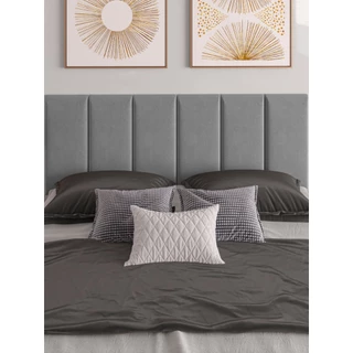 Cabeceira Cama Casal Estofada Modular kit 7 Peças Fixação Dupla Face 1.40x60 Várias Cores