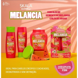 KIT SKALA MELANCIA FRUTASTICA 1 SHAMPOO+ 1 CONDICIONADOR+ 1CREME DE PENTEAR