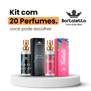 Kit 20 Perfumes de 15ml Bortoletto