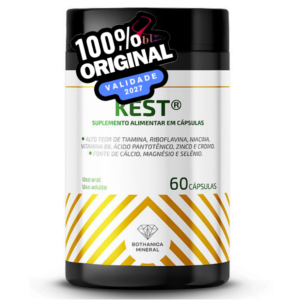 Kest Bothanica Mineral 60 Capsulas Original Tratamento | Shopee Brasil