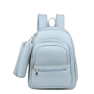 Bolsa De Mochila Feminina Com Estojo De Costas Em Couro Sintético  Multineos em Oferta na Shopee