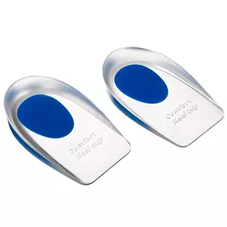 Kit 3 Pares Palmilha Silicone Gel Ortopédica Protetor Calo Calcanhar Esporão Calcanheira Tendão