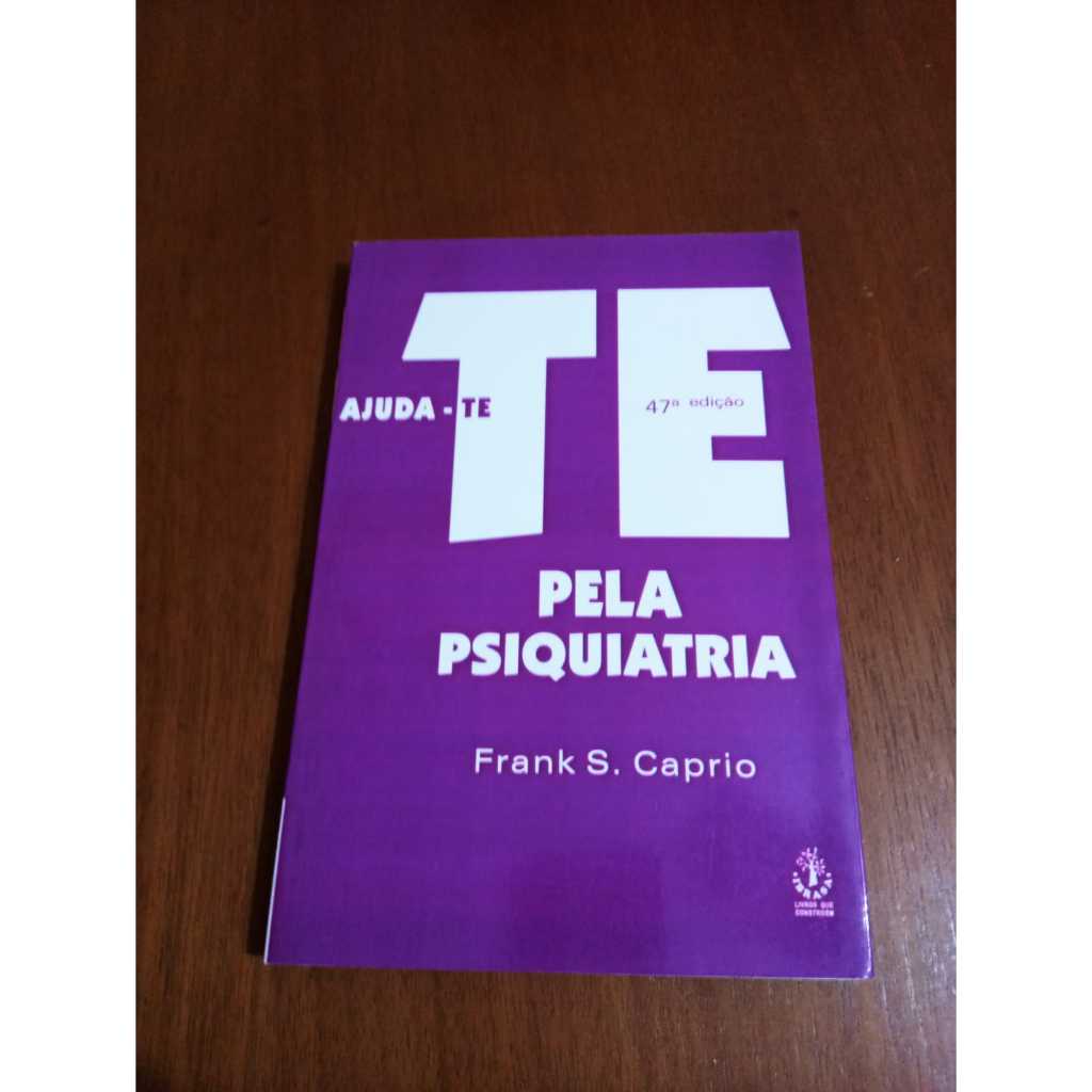 Livro - Ajuda te pela Psiquiatria