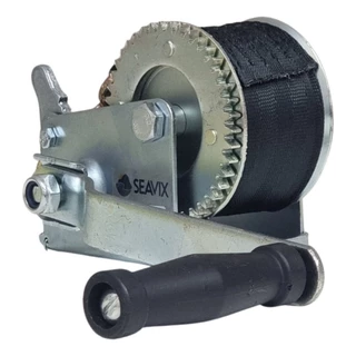 Guincho Manual Catraca De 800LBS Com Fita SEAVIX em Oferta na Shopee
