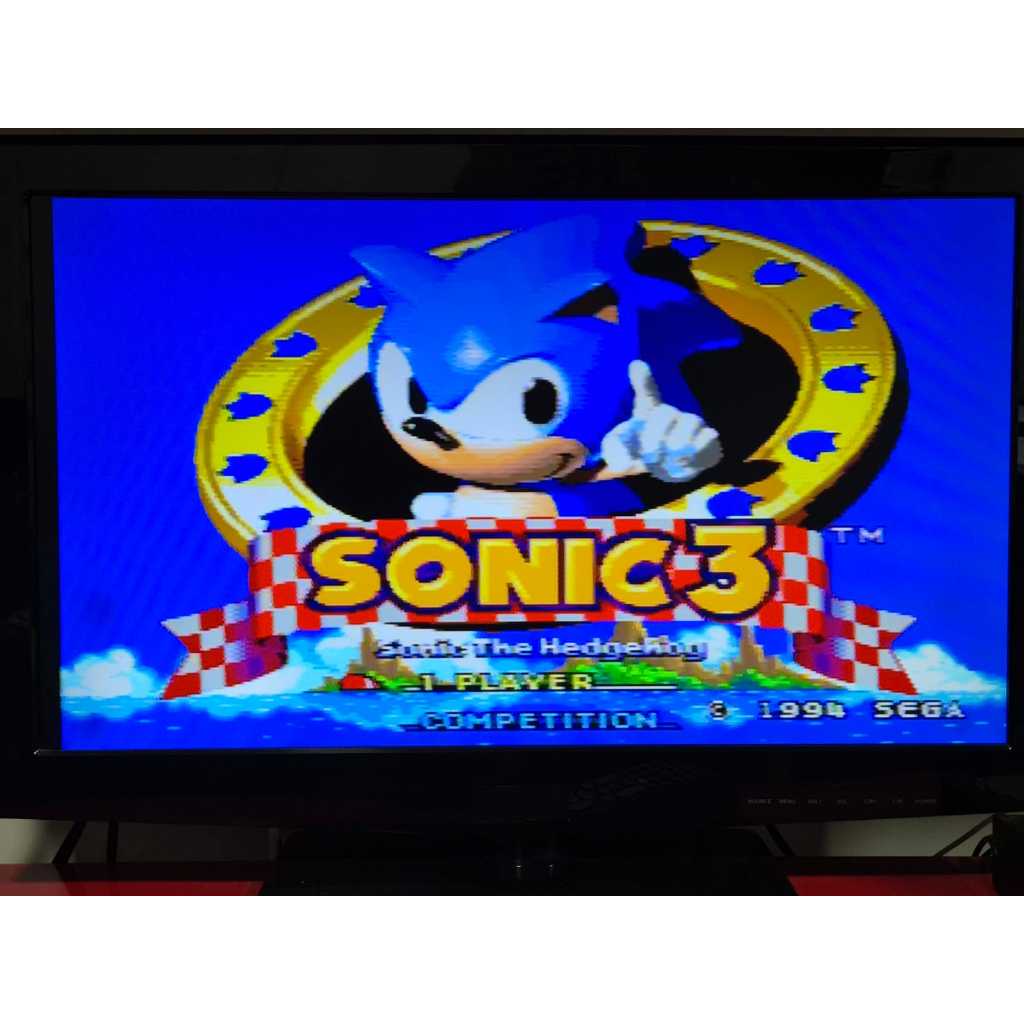 Jogo para Sega Mega Drive - Sonic 3 | Shopee Brasil