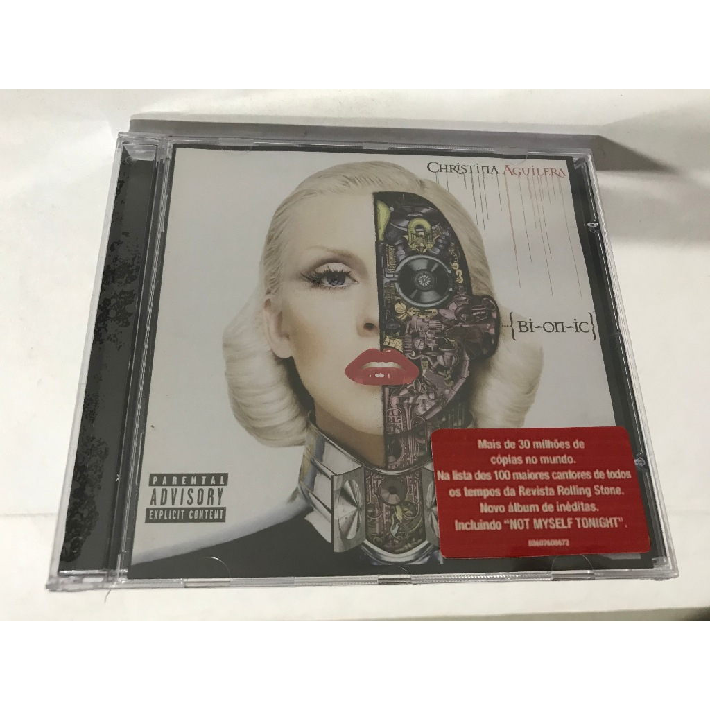Christina Aguilera Bionic Cd Novo Lacrado De Fabrica C/ LETRAS (P ...