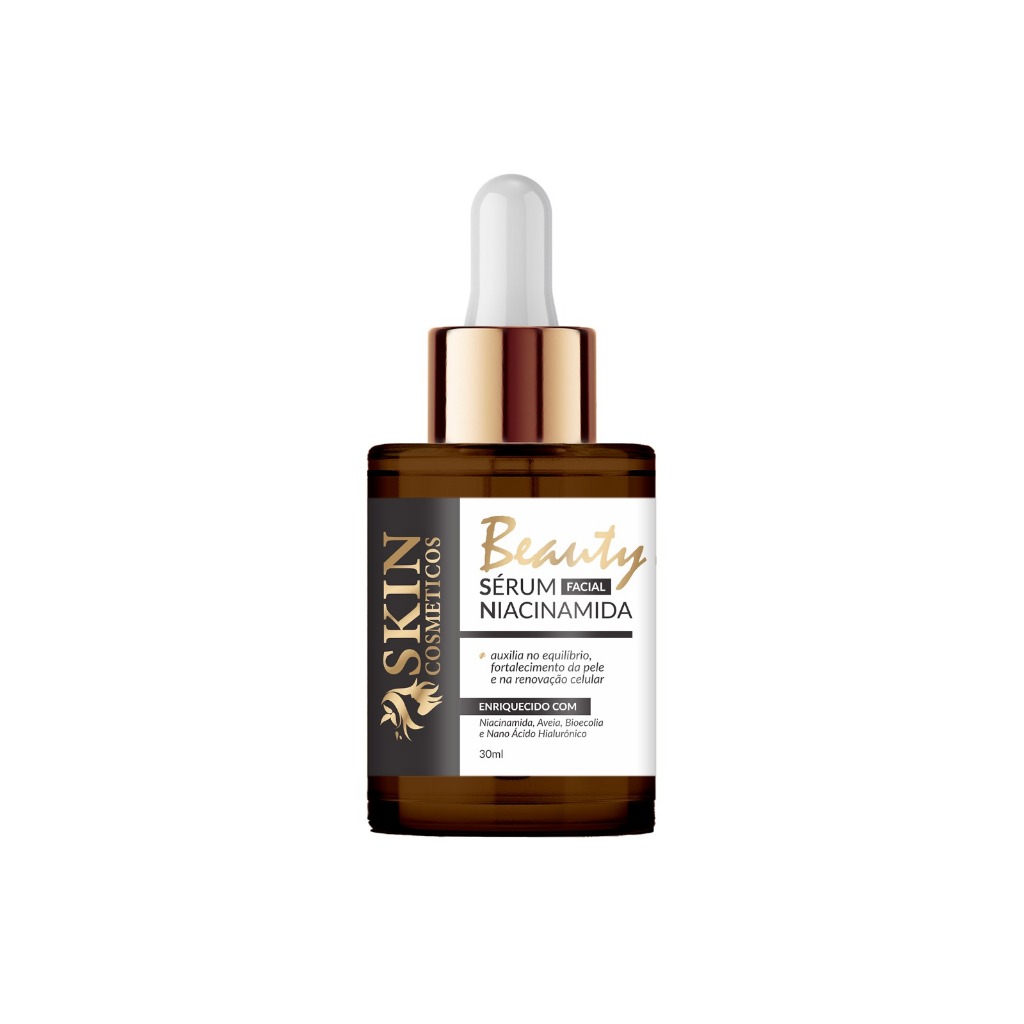 Serum Facial Niacinamida 30ml completo com nano hialuronico, bioecolia ...