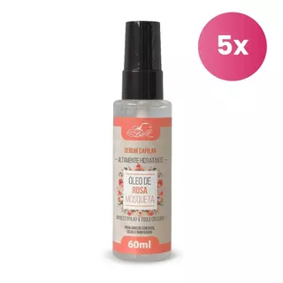 Kit 5 Sérum Capilar Óleo de Rosa Mosqueta 60ml Belkit em Oferta na Shopee