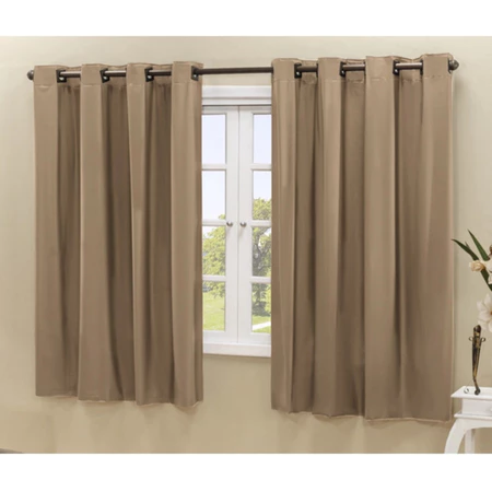 Cortina 100 Blackout Para Sala Quarto Escritório Vários Tamanhos Black Out Blecaute Veda Luz