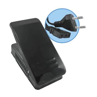 Pedal Controlador Velocidade Motor Costura Doméstica Preto
