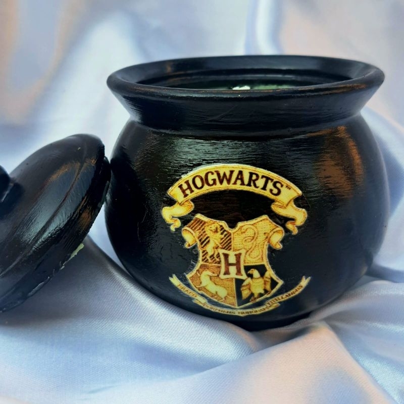 Vela Aromática Caldeirão Hogwarts - Harry Potter (COLEÇÃO HALLOWEEN)