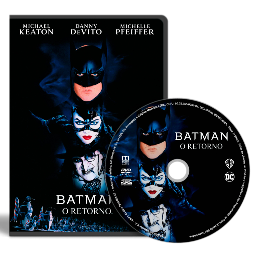 DVD - Batman O Retorno (1992) (Dublado e Legendado) | Shopee Brasil