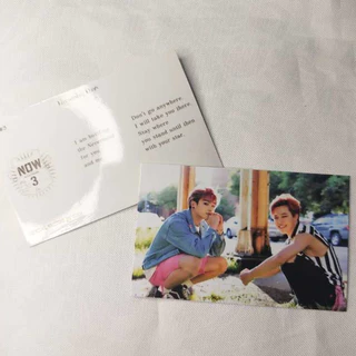 Photocard Fanmade Jimin e Jungkook Now 3 BTS