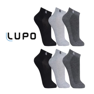 Kit 6 Pares De meia Lupo Cano Curto Original Algodão Masculino Feminina Com Garantia De Fabrica