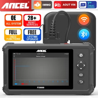 ANCEL FX9000 Scanner De Diagnóstico De Sistema Completo Profissional Para Automóveis Serviço IMMO