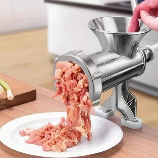 Maquina de Moer Carne Manual Moedor de Linguiça Biscoito Man