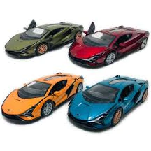 Carrinho em Minatura Lamborguini Sian QHT Car Collection