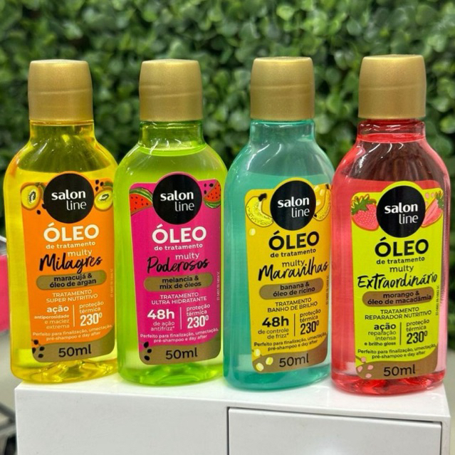 Óleo De Tratamento Salon Line Multy 50ml Lançamento - escolher