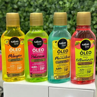 Óleo De Tratamento Salon Line Multy 50ml Lançamento - escolher