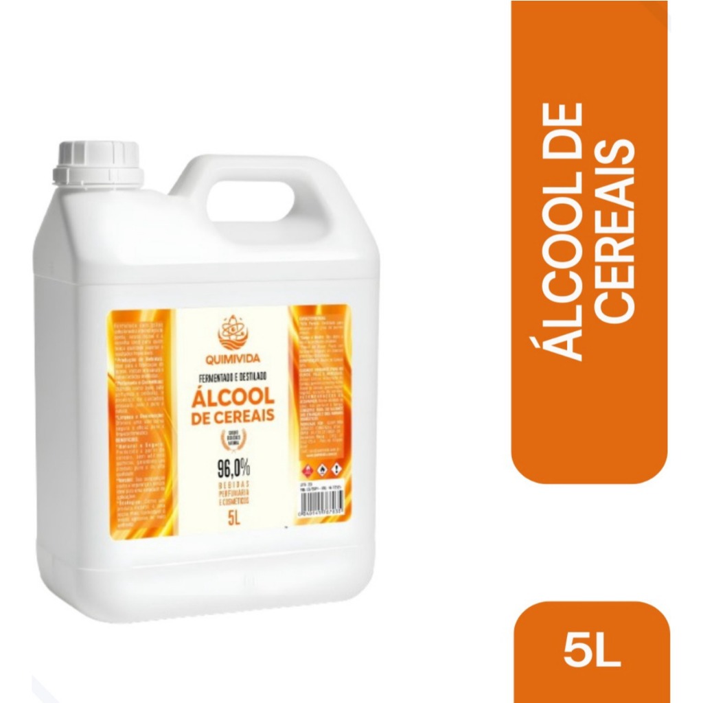 Base Perfume Essência Ál. de cereal 5 litros