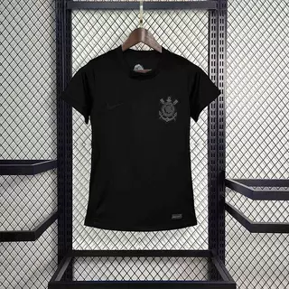 Camisa Feminina Baby Look Corinthians Japão Bege Time de Futebol
