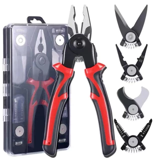 Alicate kilin Conjunto De Alta Dureza 5-Em-1 Decapador De Arame Substituível-envio imediato