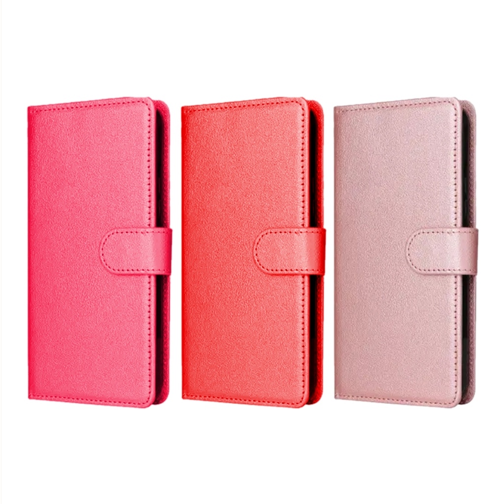 Capa Capinha Carteira Colorida Para Modelos Samsung