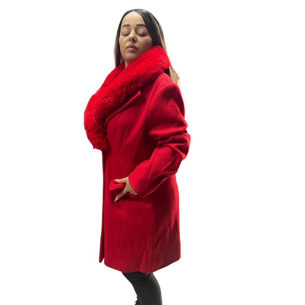 Discount casaco de lã batido feminino plus size Store Black Friday