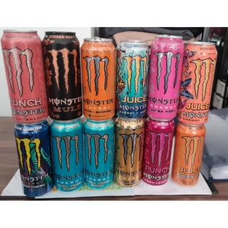 Kit 10 Latas de Energético Monster Energy 🇨🇮🇲🇨🇧🇷🇺🇲🇦🇷 (Para artesanato ou coleção- Vazias/Importadas) LEIA A DESCRIÇÃO