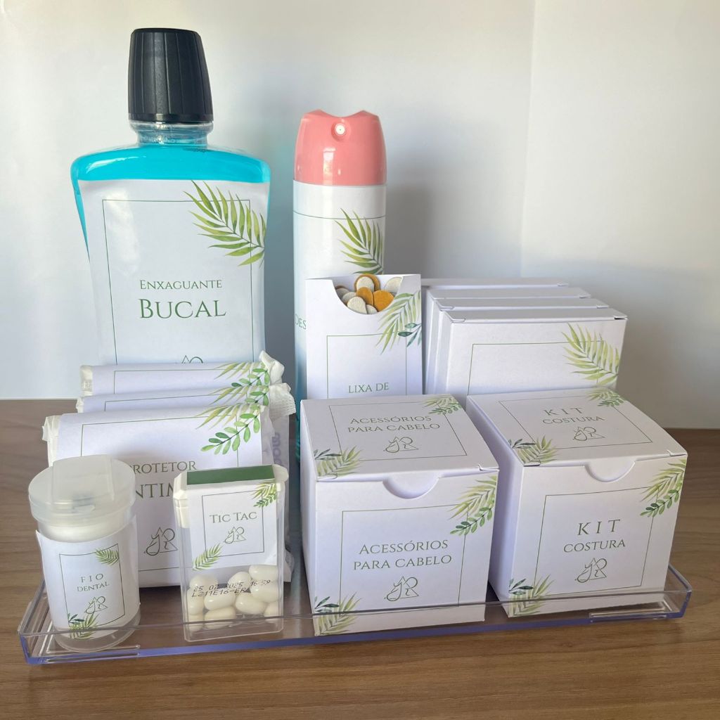 Kit Toalete Personalizado - kit banheiro para casamento, 15 anos, cha de bebe e muitos outros