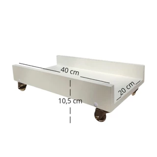Suporte Para CPU Gabinete Setup Com Rodízios Escritório Home Office Gamer