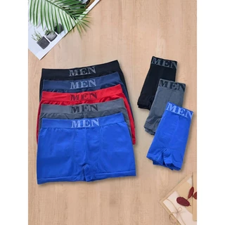 Kit 12 Cuecas Men Box Boxer Microfibra Masculino Adulto Sem Costura Men