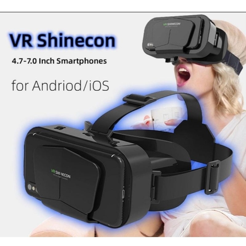Óculos VR Realidade Virtual para Celular Ajuste Foco Adaptável para ...