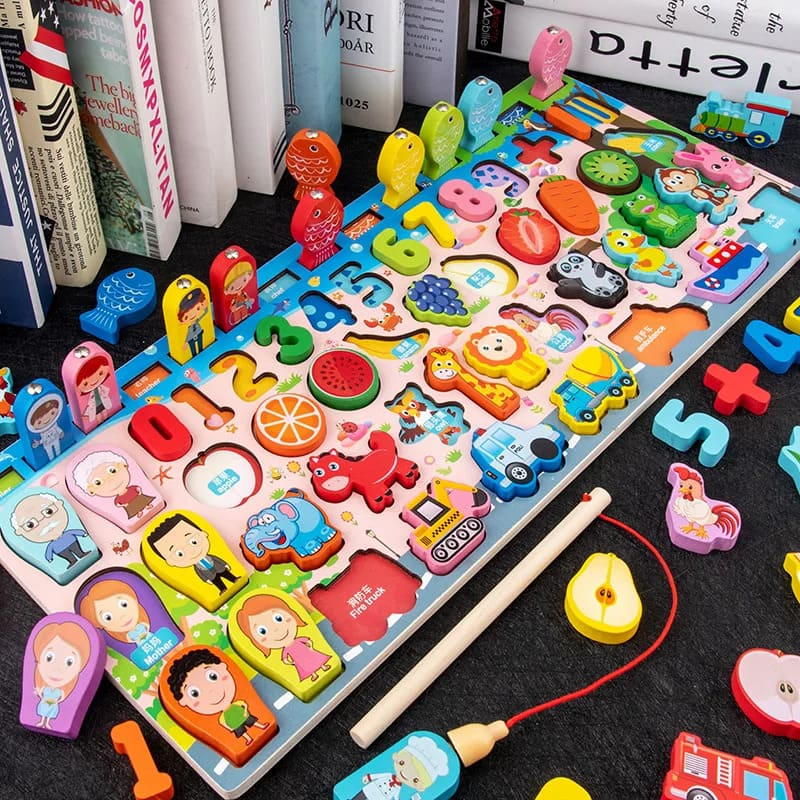 Brinquedo Educativo Didático Para 2 Anos 3 Anos Montessori | Shopee Brasil