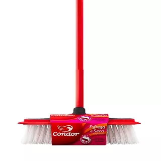 Esfregão Vassoura Rodo Escova Mop Lava Seca 2em1 Qualidade Condor