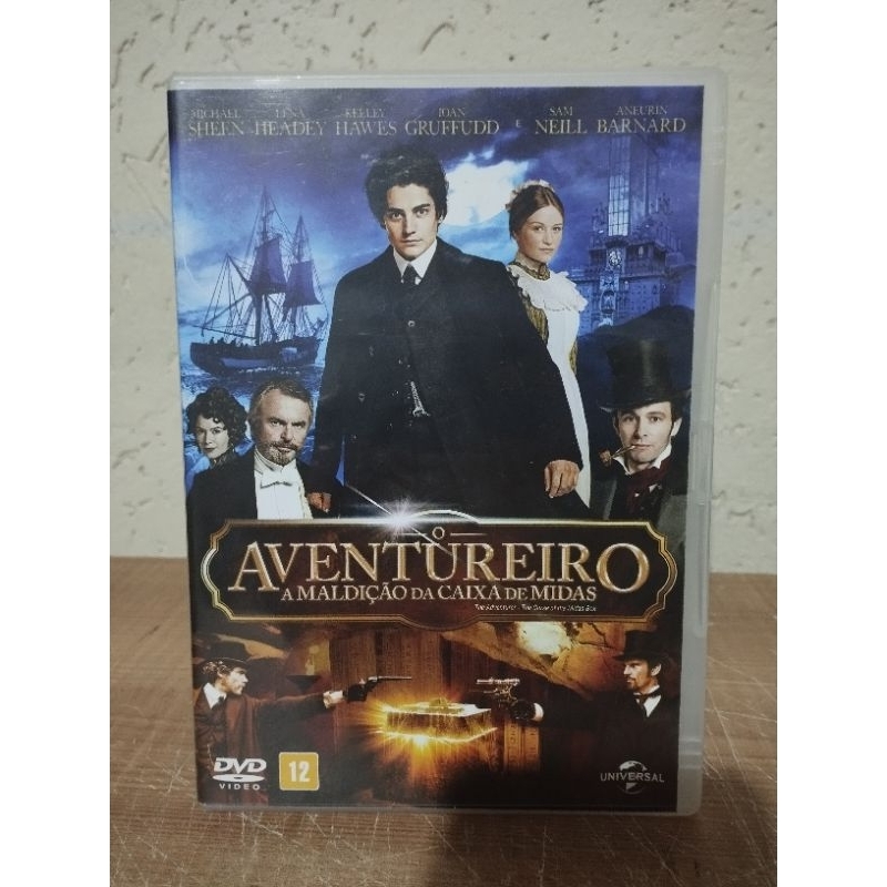 DVD O Aventureiro A Maldição da Caixa de Midas | Shopee Brasil