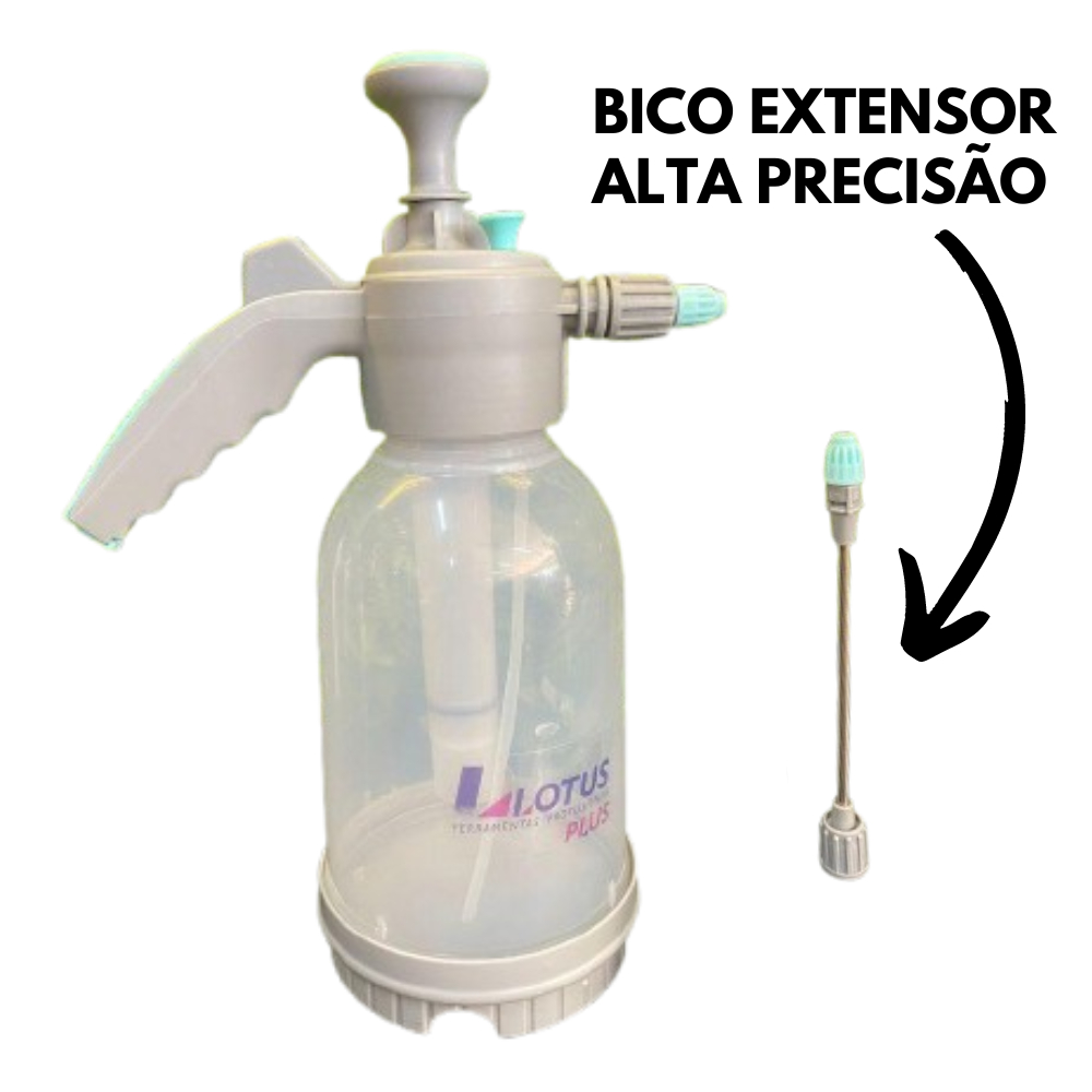 Pulverizador com Bico Extensor 2 Litros Borrifador Manual Spray Com ...