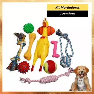 Kit Mordedores para Cachorro | Brinquedos Pet Duráveis e Divertidos